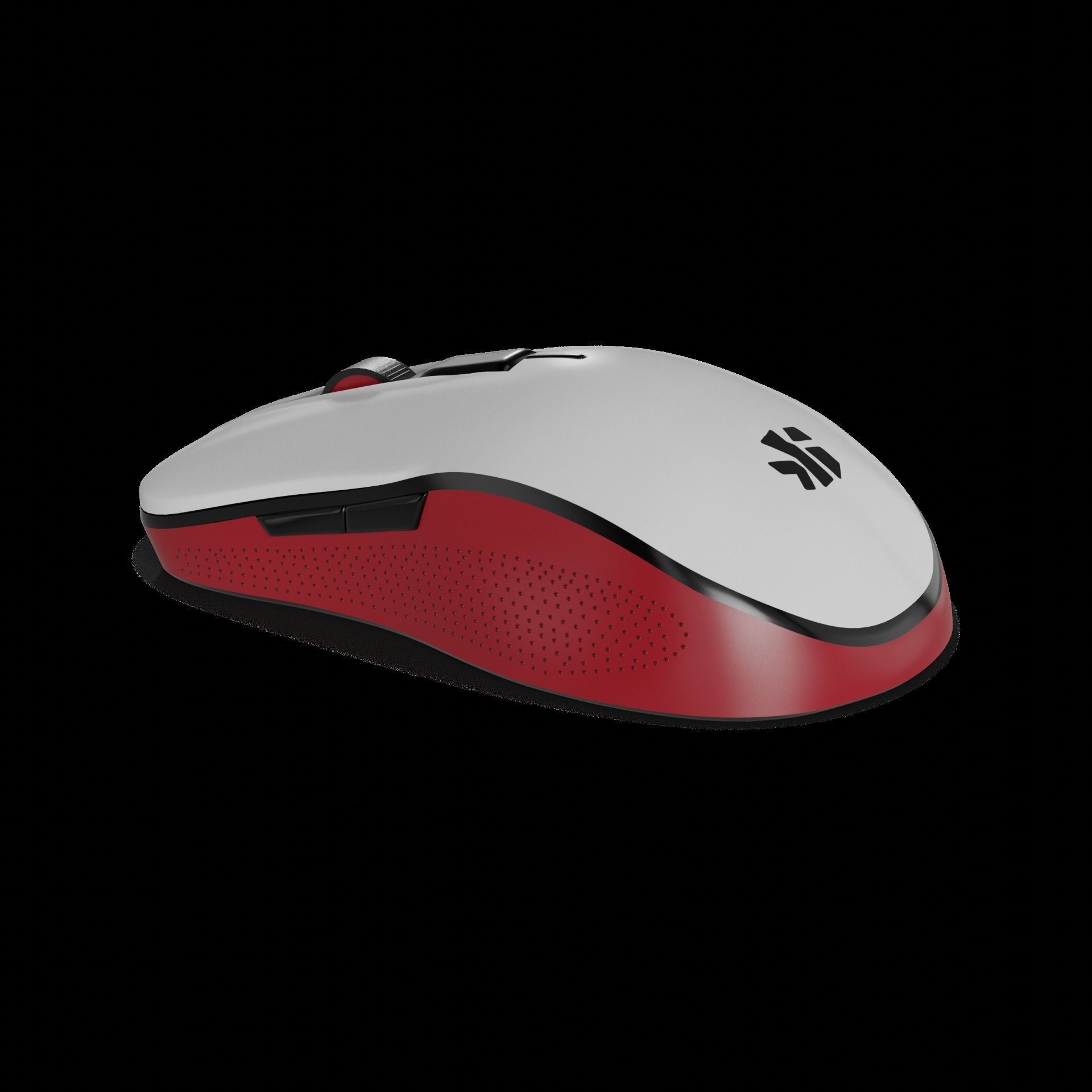 Computer accessories Wireless Mouse Low-poly 3D model_1