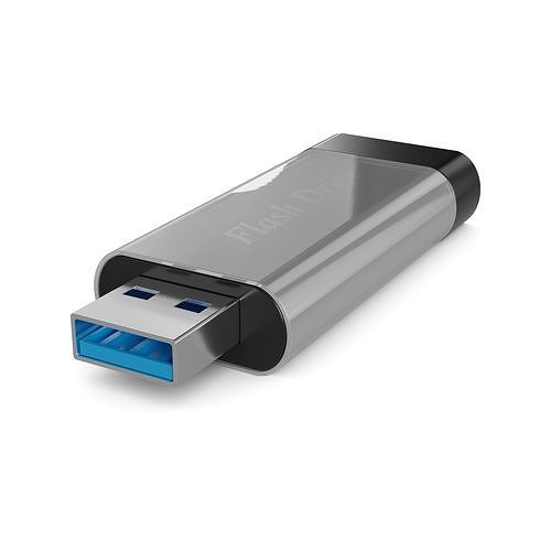 Computer accessories USB Flash Drive Low-poly 3D model