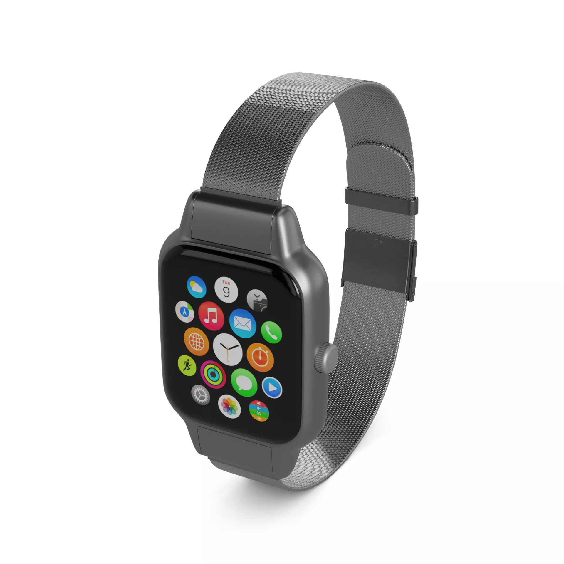 Personal electronic devices and accessories Smartwatch Low-poly 3D model