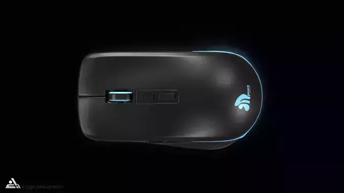 Electronic devices Wireless Mouse Black Blue Code 030