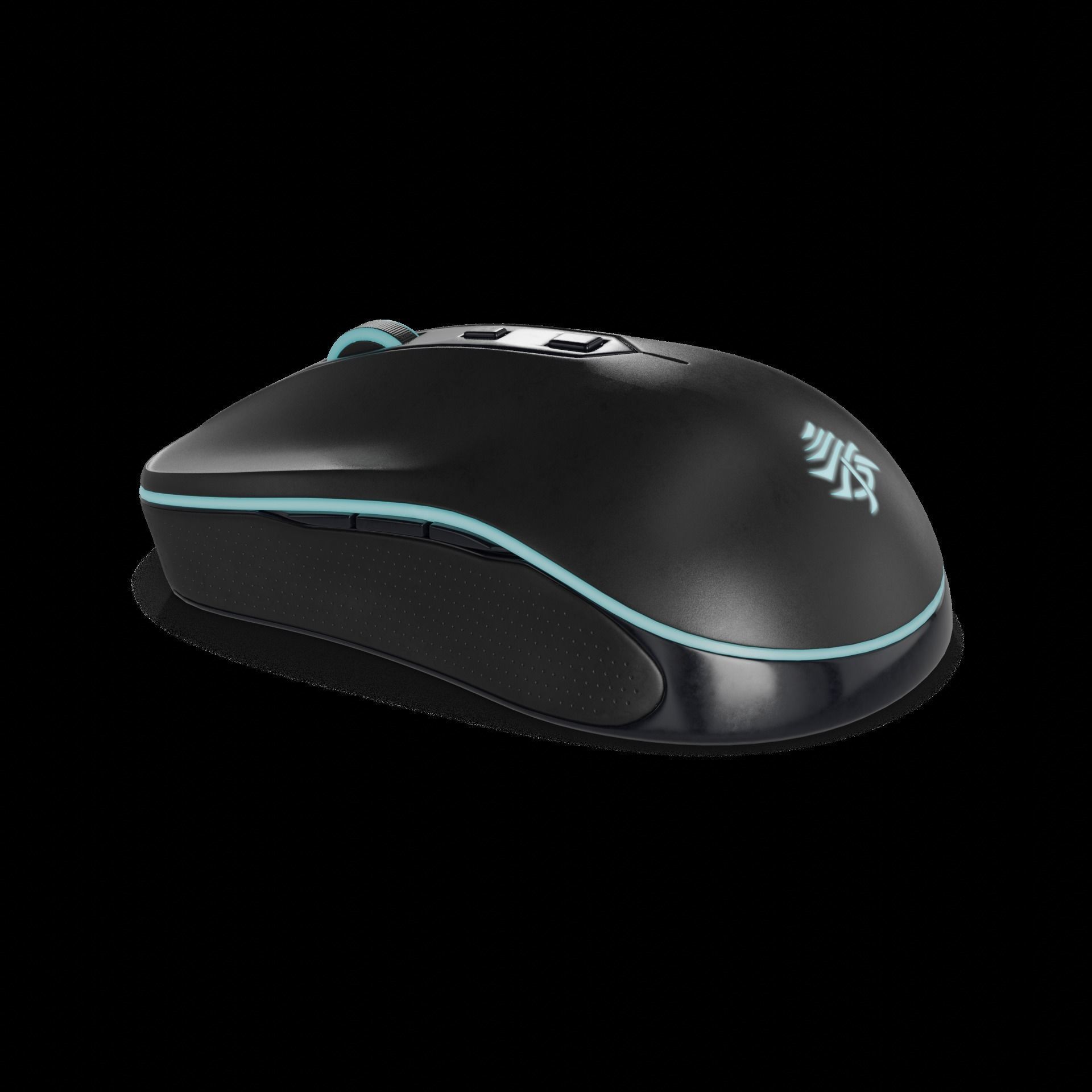 Electronic devices and accessories Wireless Mouse Low-poly 3D model_1