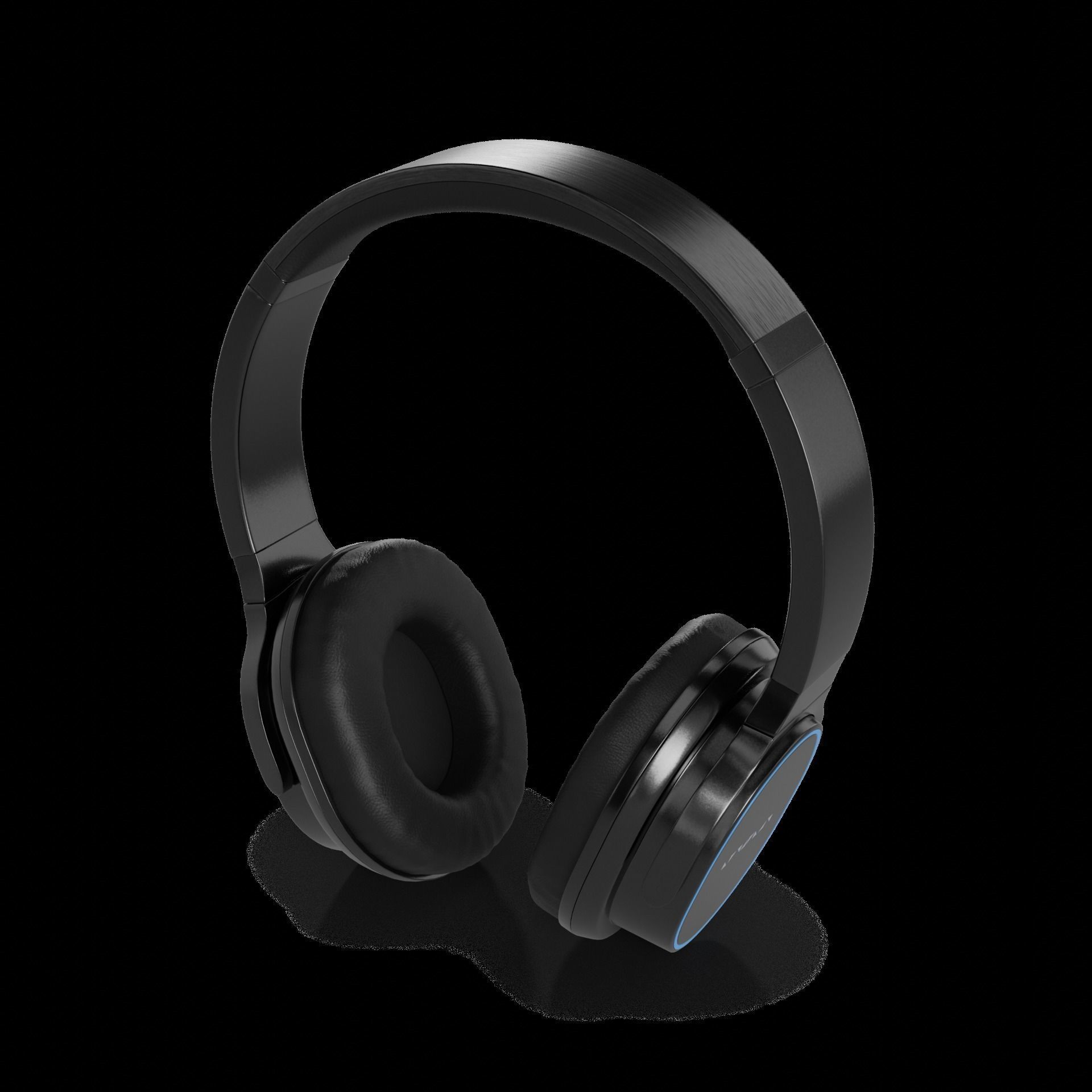 Electronic devices and accessories Wireless Headphones 3D model_1