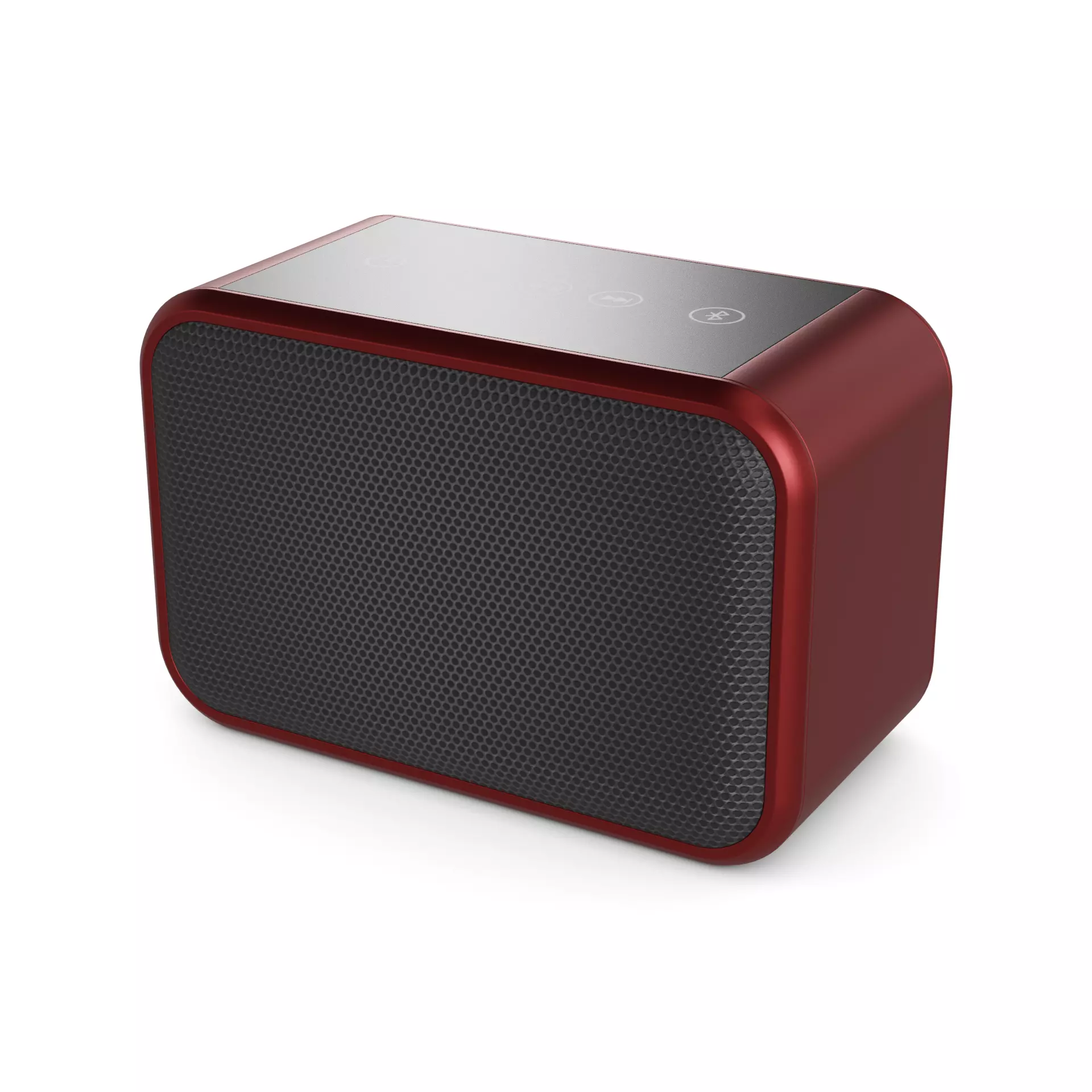 Electronic devices and accessories Portable Bluetooth Speaker Low-poly 3D model_0