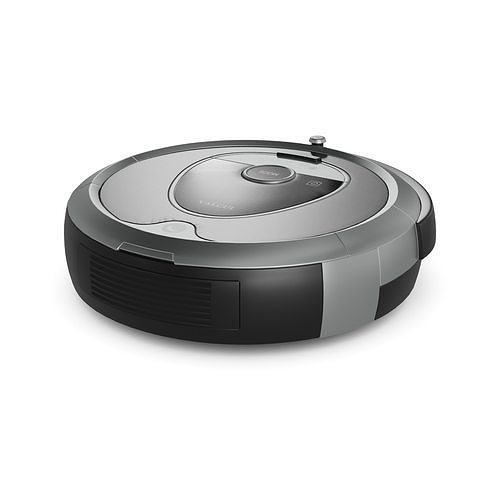 Electronic devices and accessories Robot Vacuum Cleaner Low-poly 3D model