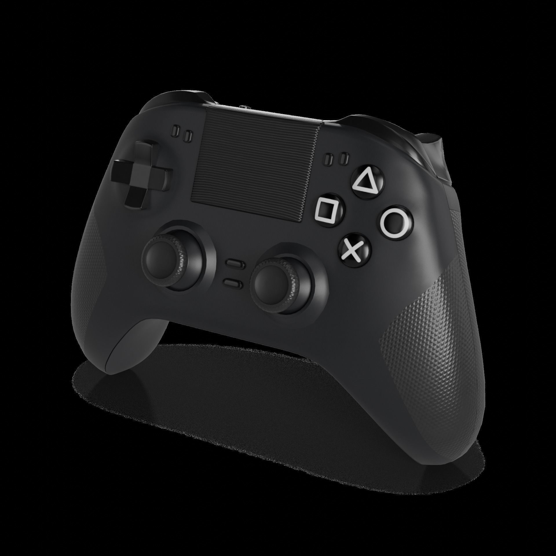 Electronic devices and accessories Gaming Console Low-poly 3D model_1