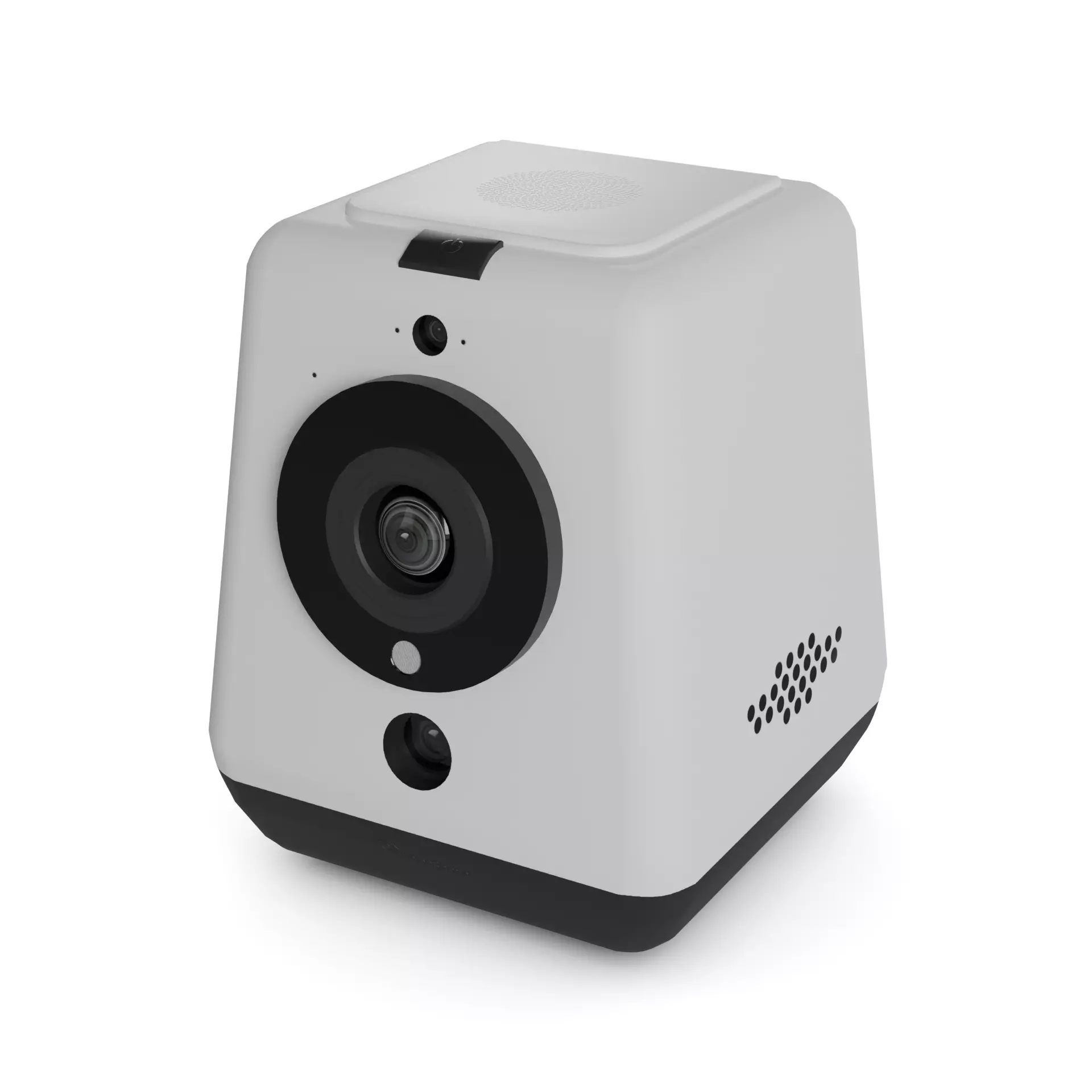 Electronic devices and accessories Smart Home Security Camera Low-poly 3D model_0