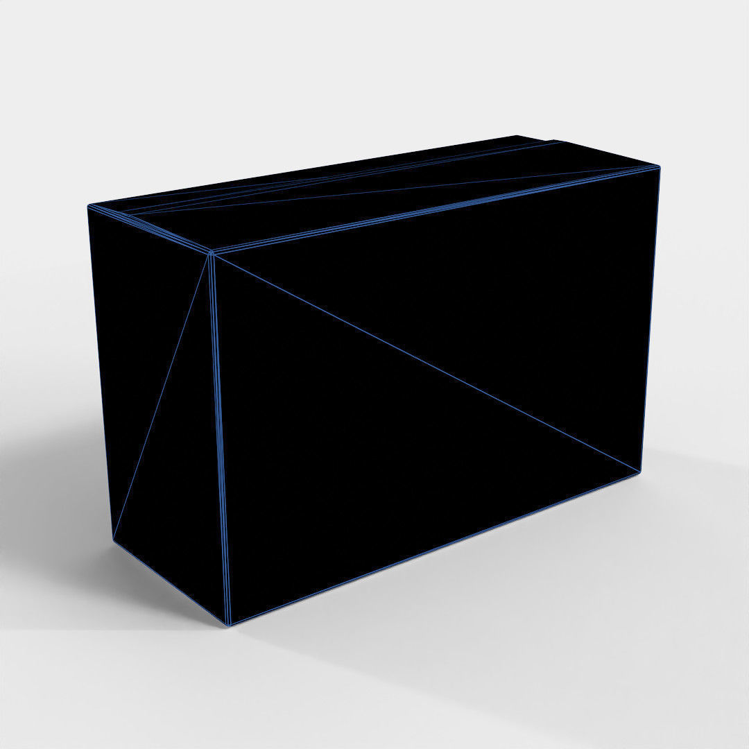 Electronic devices and accessories Bluetooth Speaker Low-poly 3D model_5