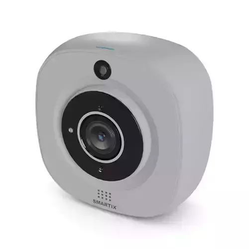 Electronic devices and accessories Smart Home Security Camera Low-poly 3D model
