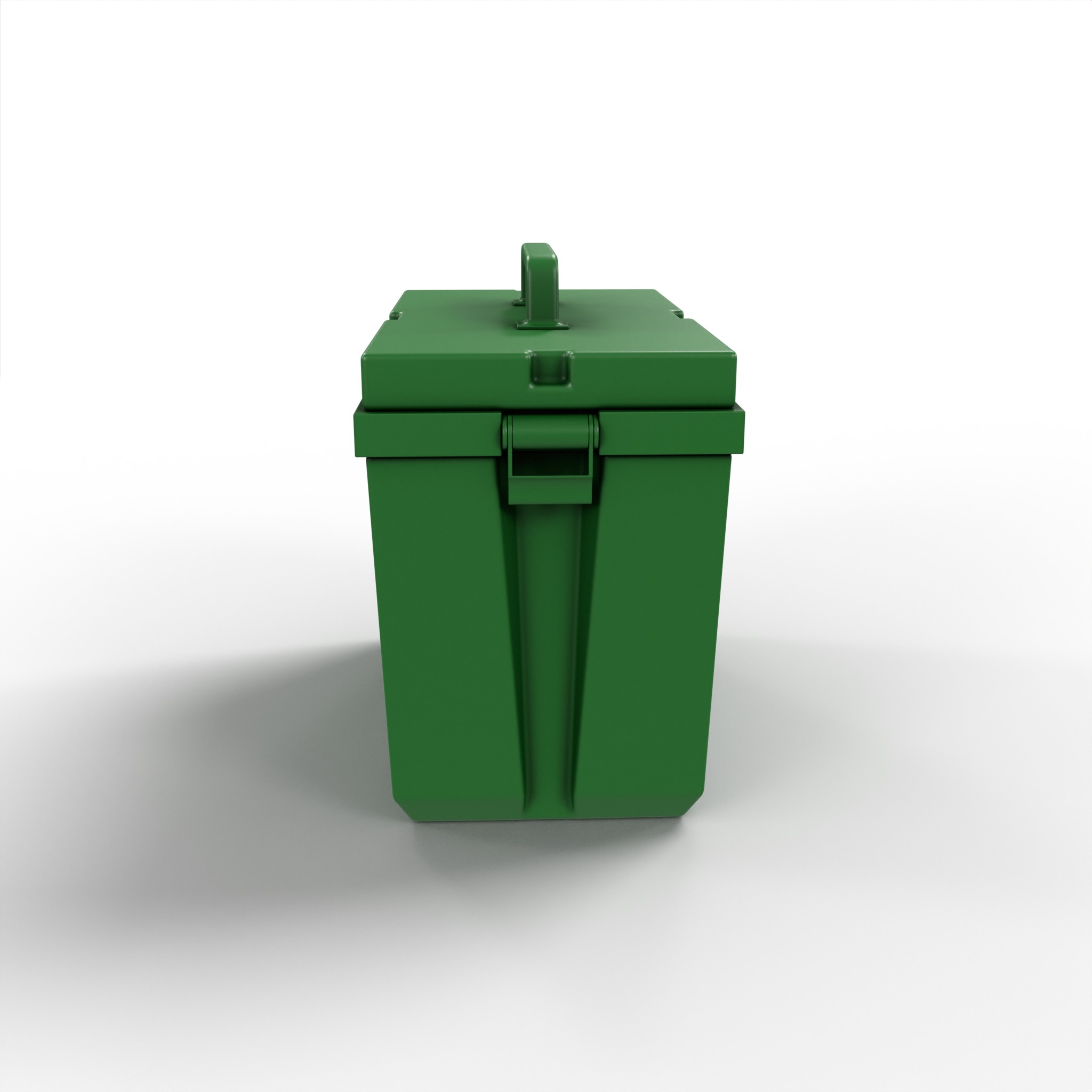 Furniture Outdoor storages Garden Storage Box Low-poly 3D model_3