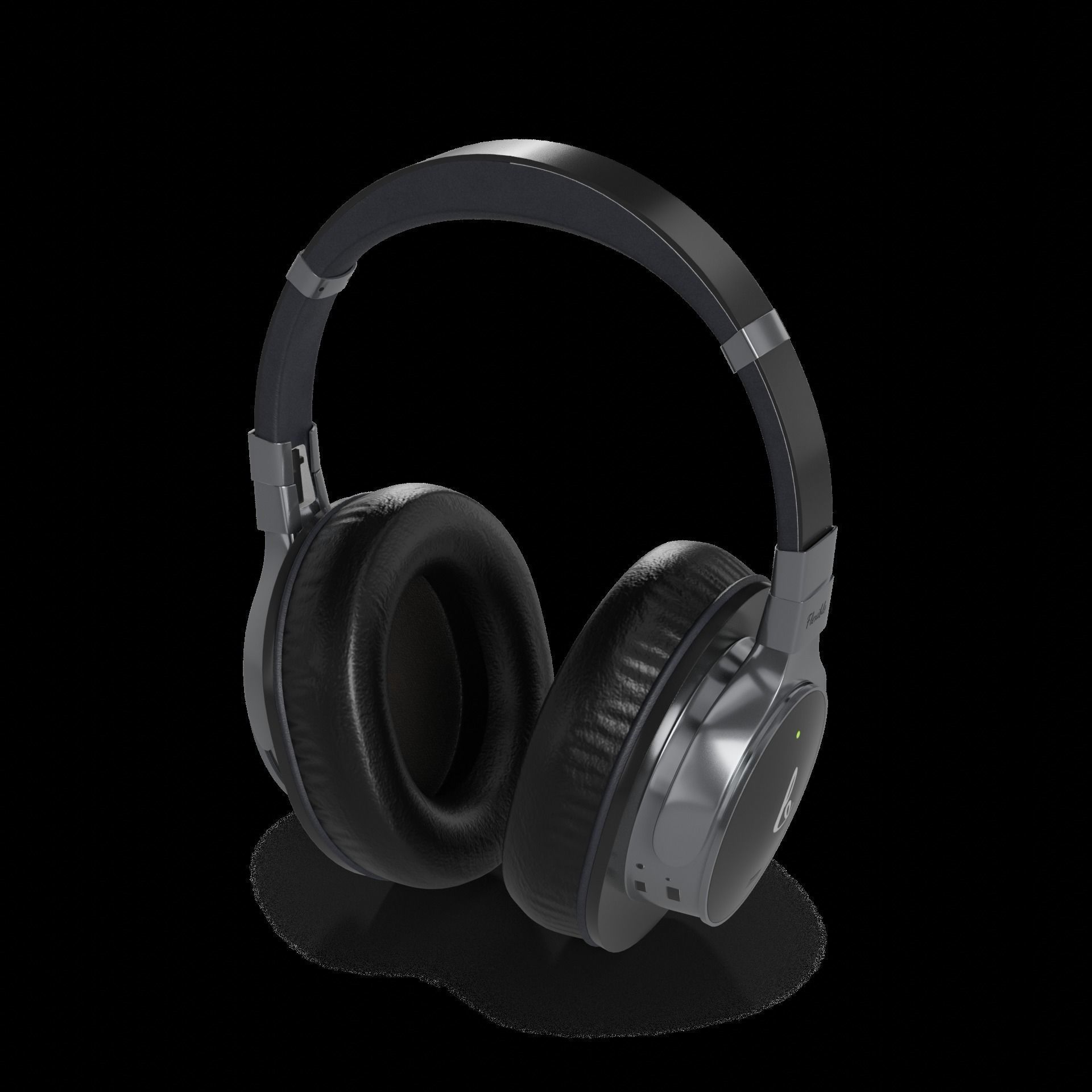 Electronic devices and accessories Wireless Headphones 3D model_1