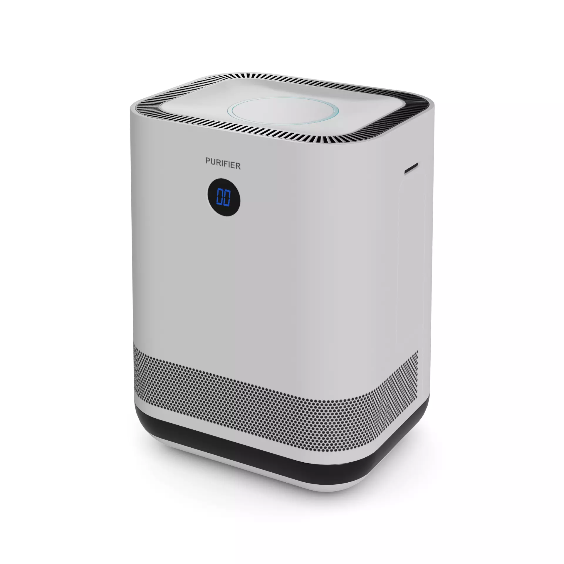 Electronic devices and accessories Air Purifier Low-poly 3D model_0
