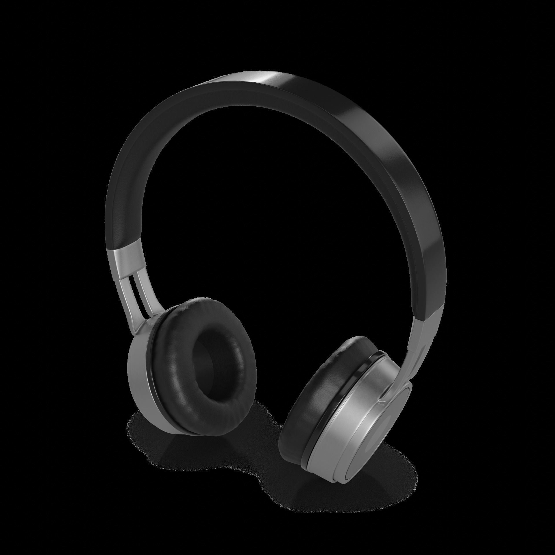 Electronic devices and accessories Headphones 3D model_1