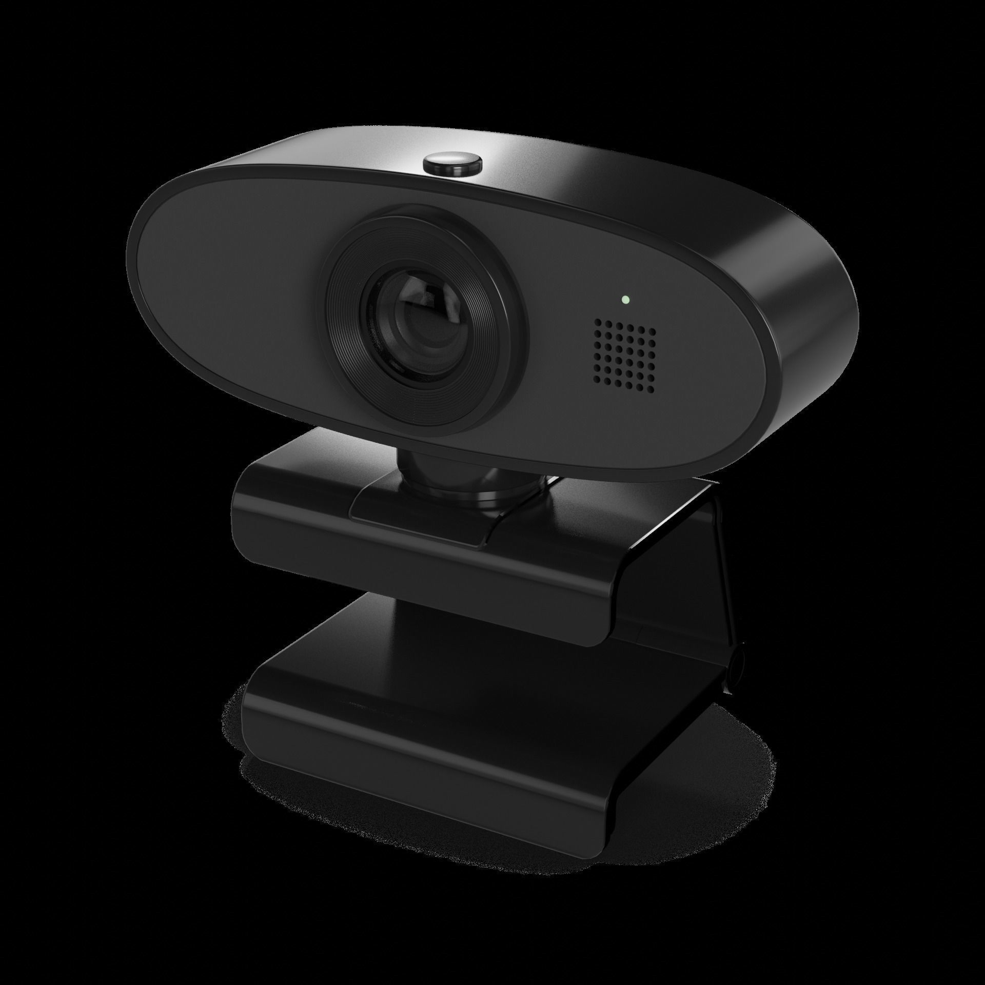 Electronic devices and accessories Webcam Low-poly 3D model_1