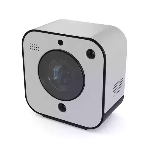 Electronic devices and accessories Smart Home Security Camera Low-poly 3D model