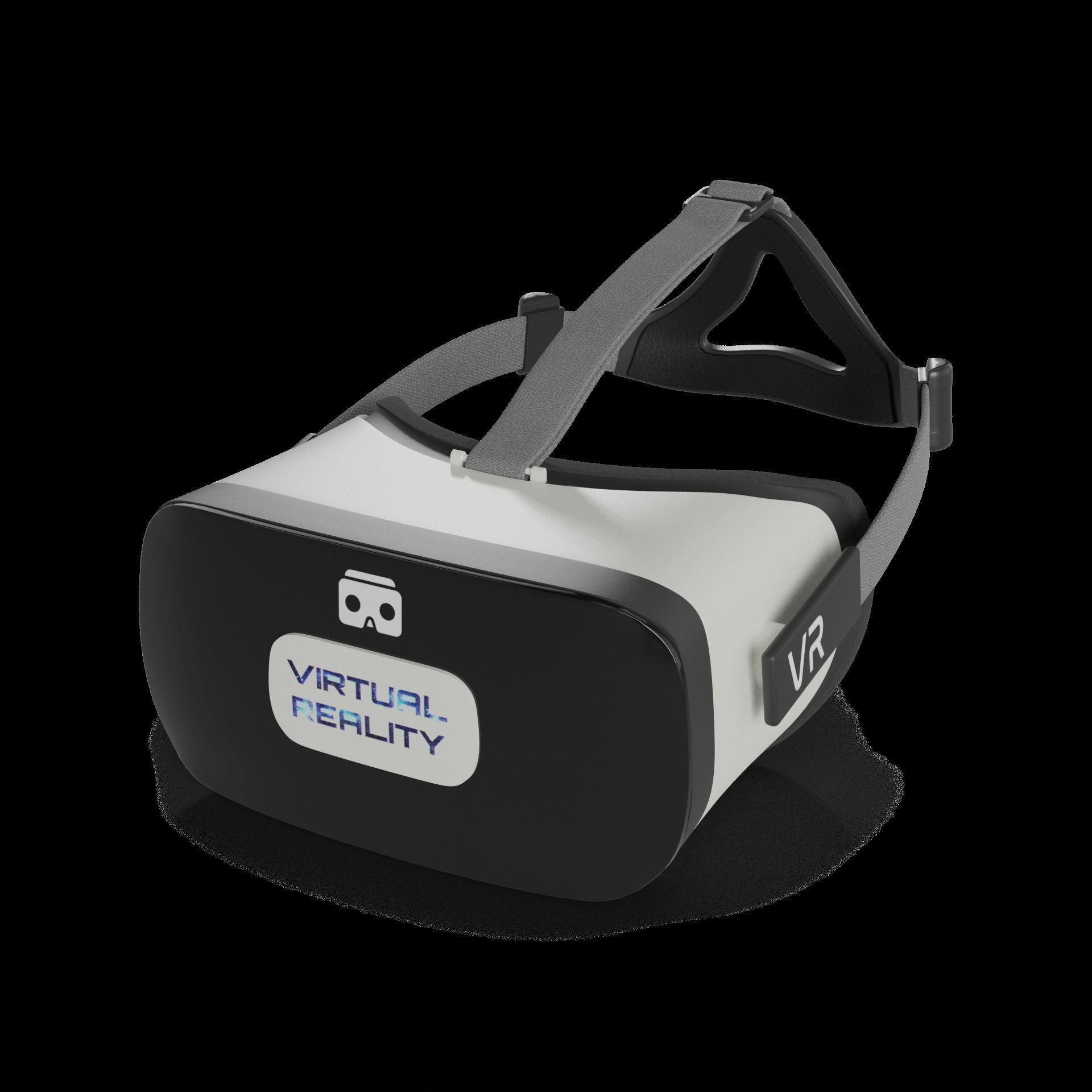 Electronic devices and accessories VR Headset 3D model_1
