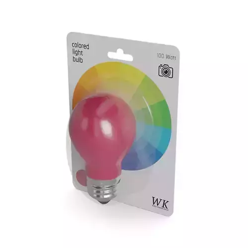 Light bulbs Colored Light Bulb