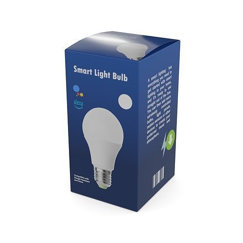 Light bulbs Smart Light Bulb Low-poly 3D model