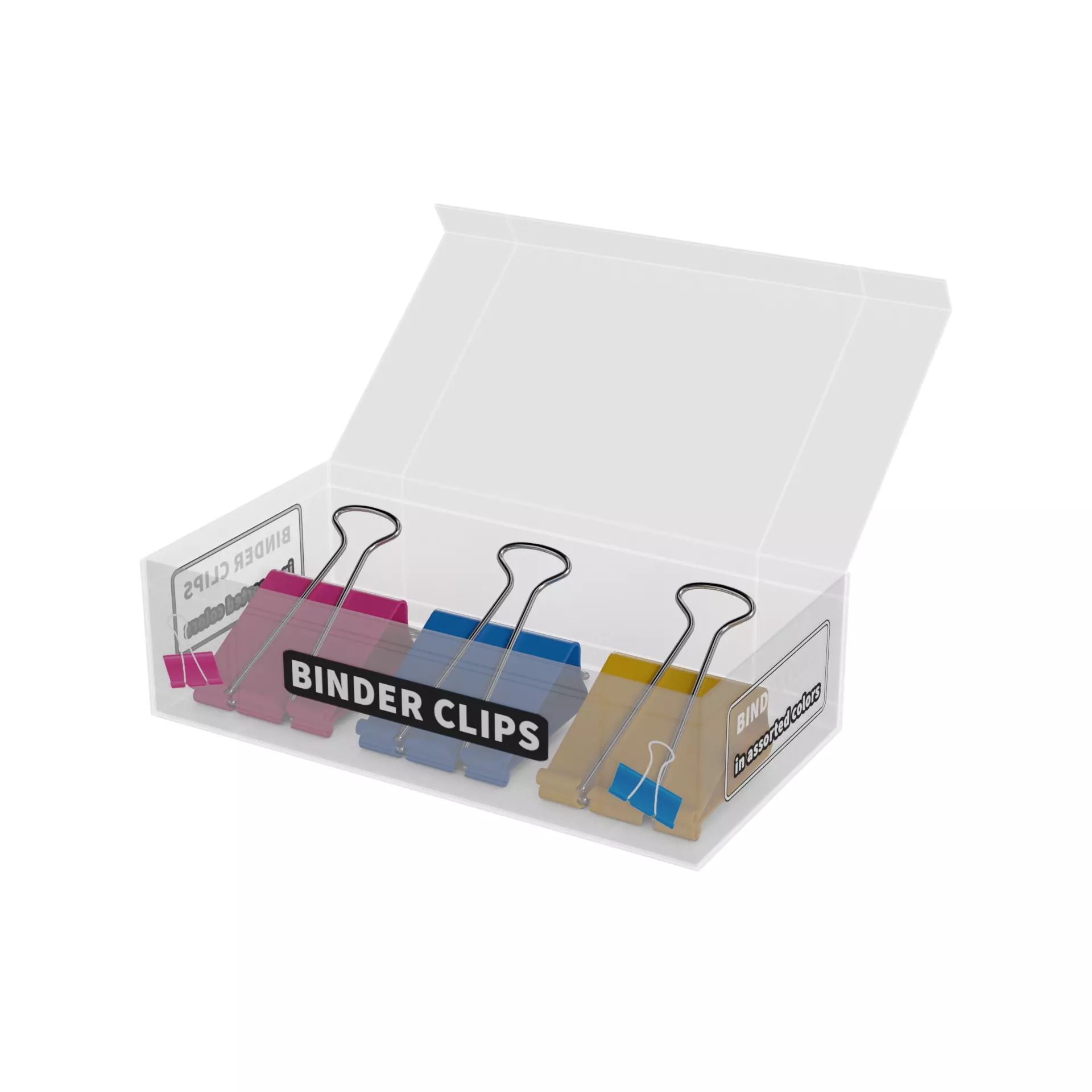 Other stationery Binder Clips 3D model