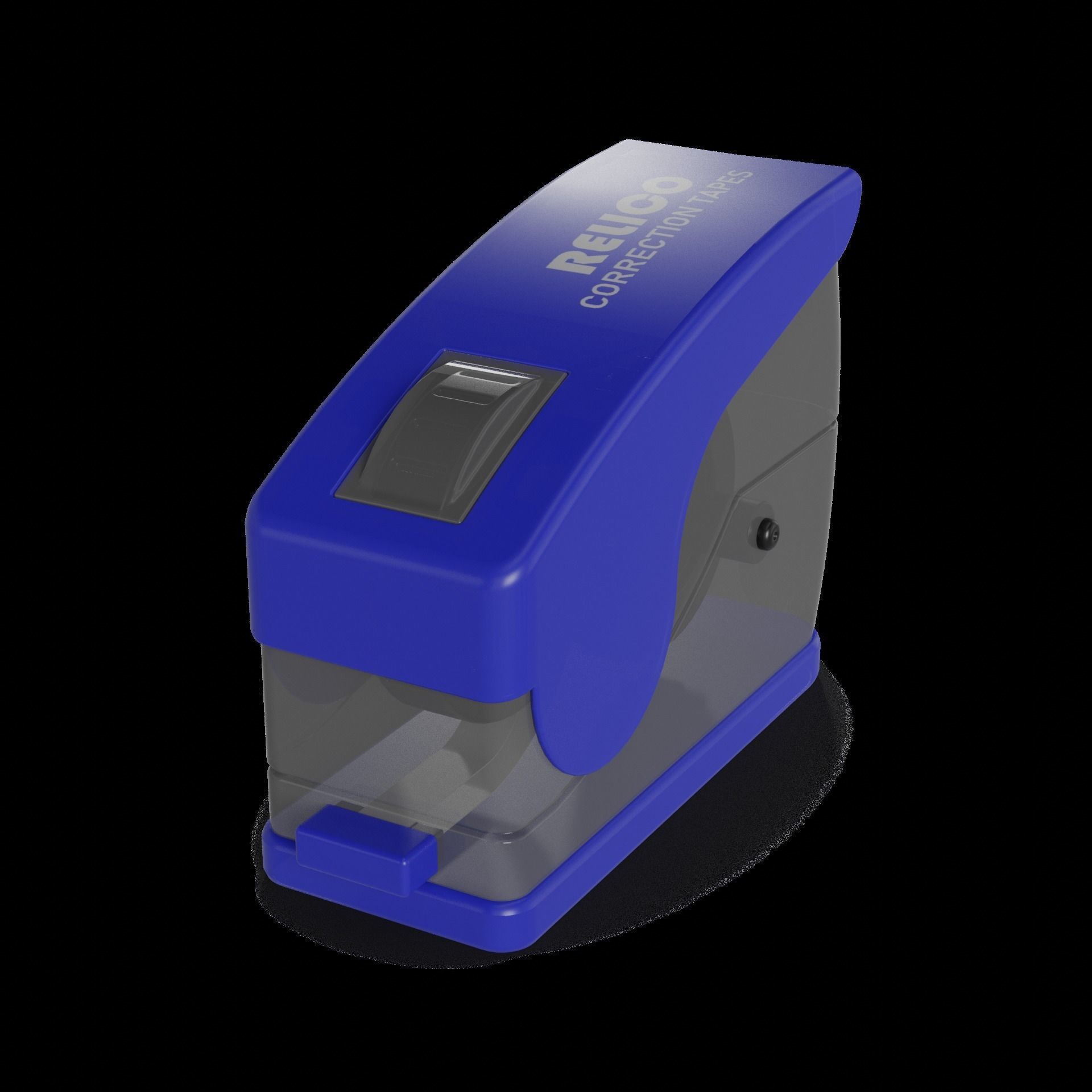 Other stationery Correction Tape Low-poly 3D model_1