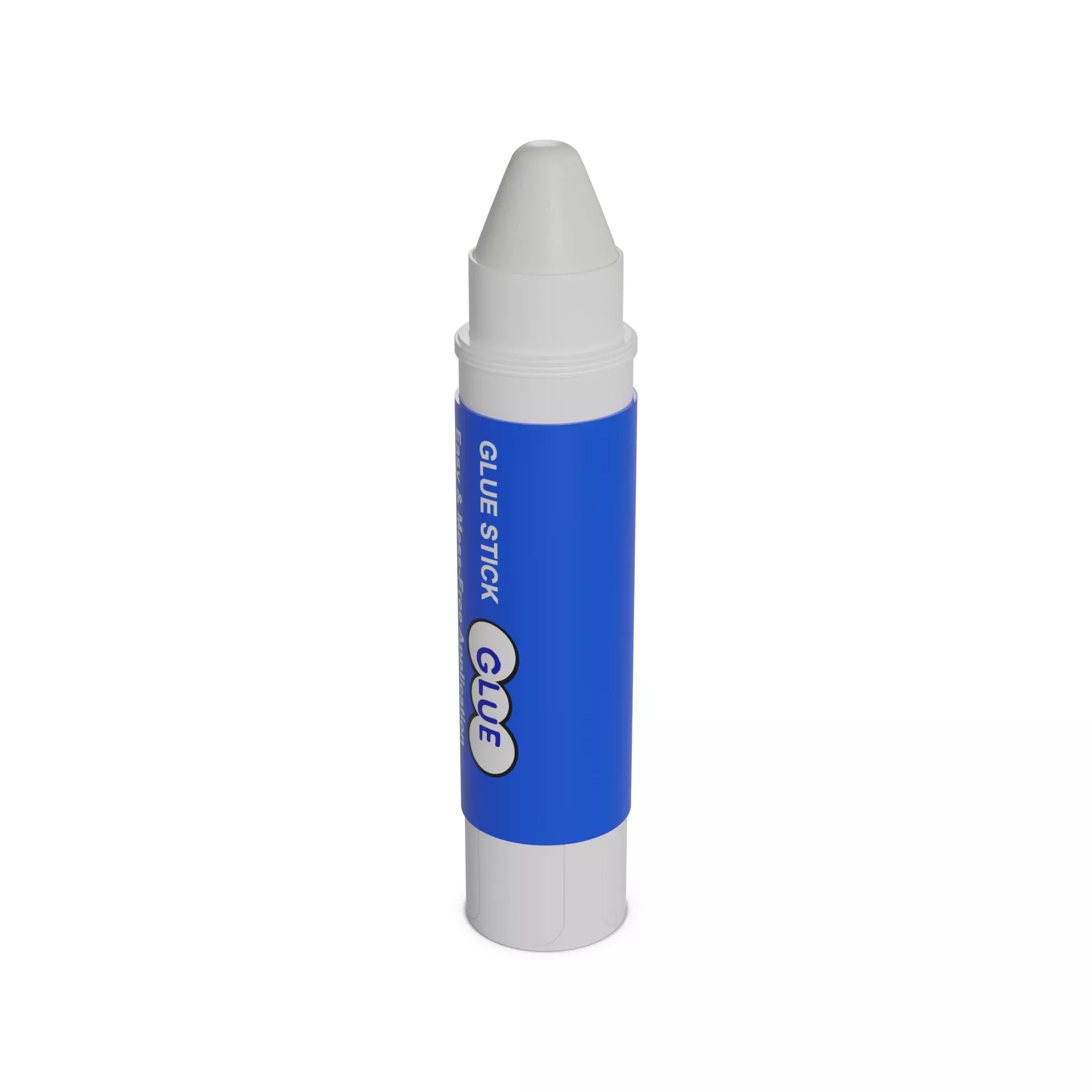 Other stationery Glue Stick Low-poly 3D model_0