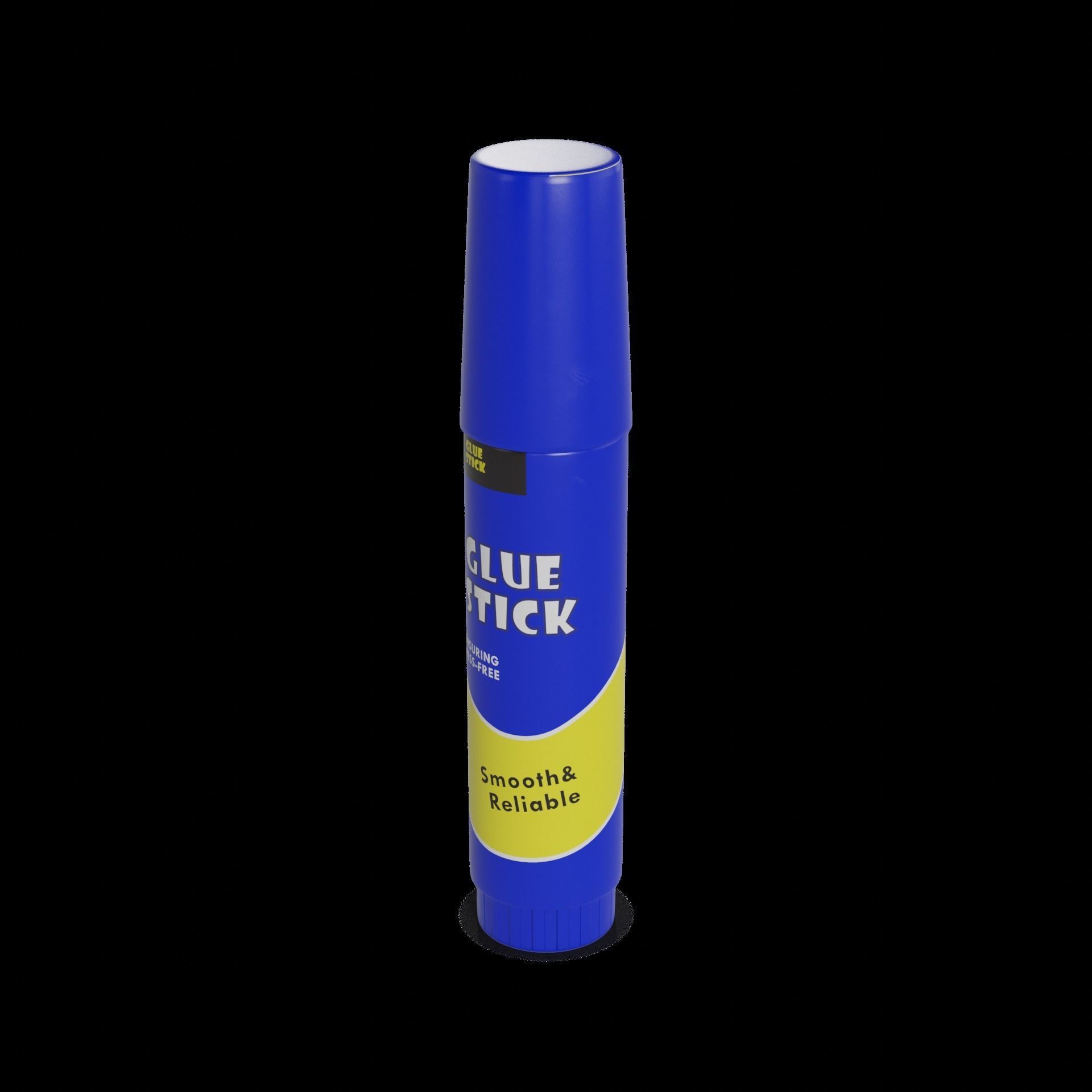Other stationery Glue Stick Low-poly 3D model_1