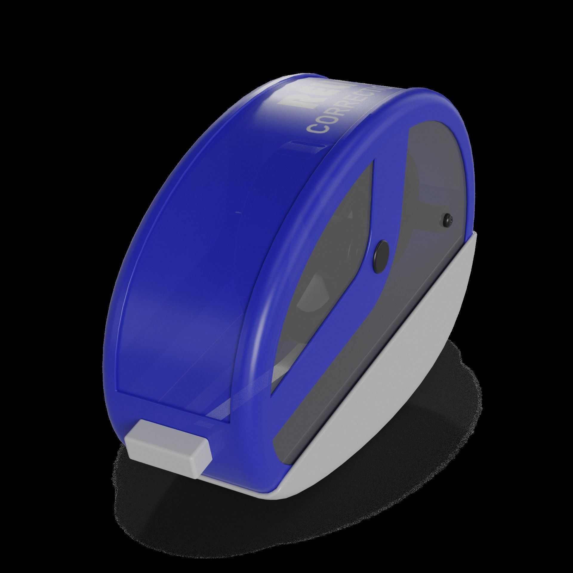 Other stationery Correction Tape Low-poly 3D model_1
