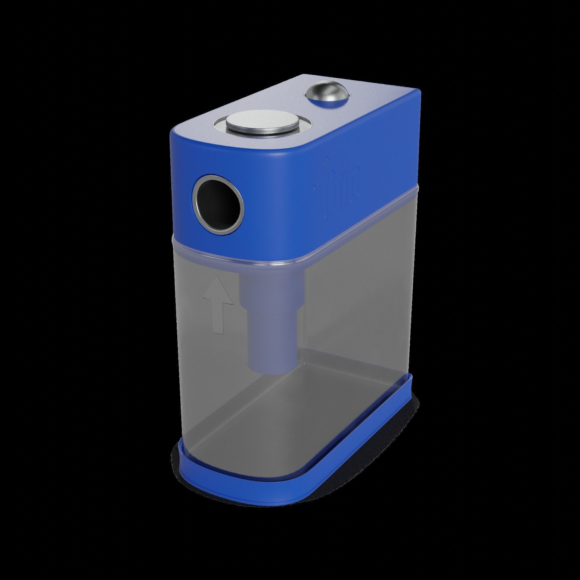 Other stationery Sharpener Low-poly 3D model_1