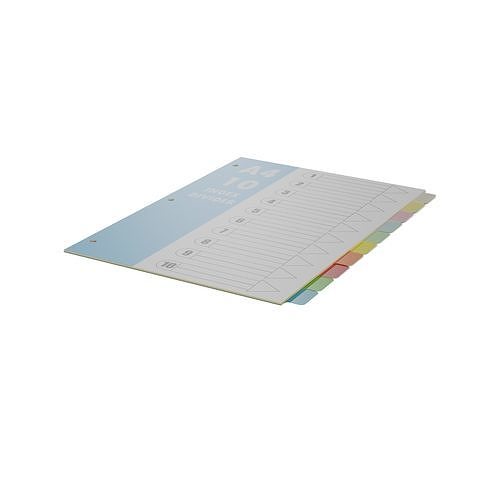 Paper paper products Index Dividers Low-poly 3D model