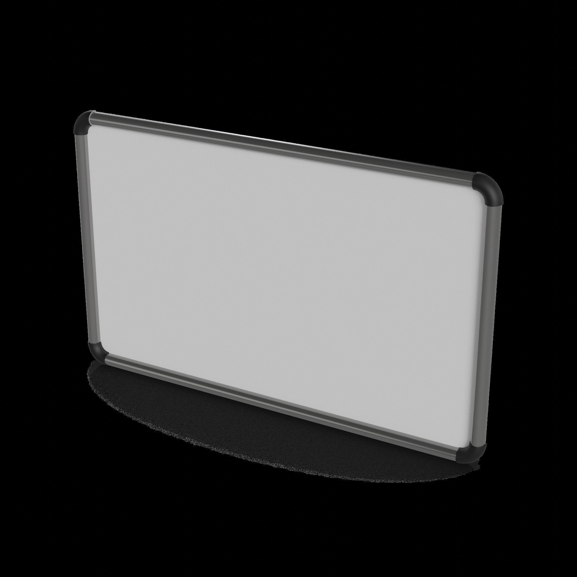 Paper paper products Dry Erase Board Low-poly 3D model_1