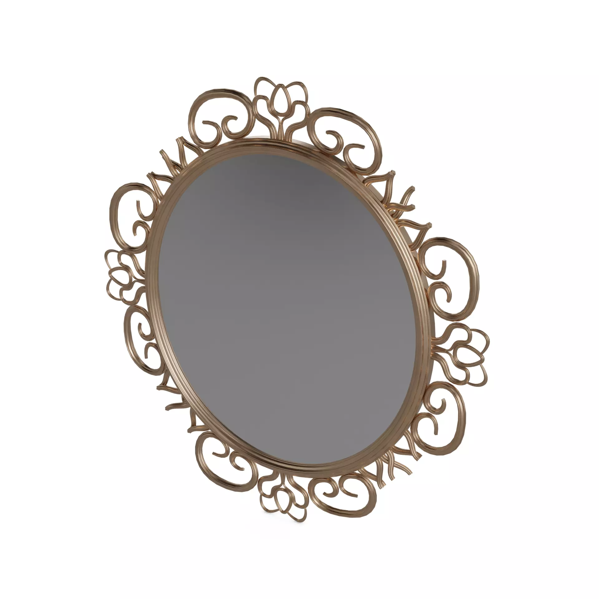 Home decorations Decorative Wall Mirror 3D model_0