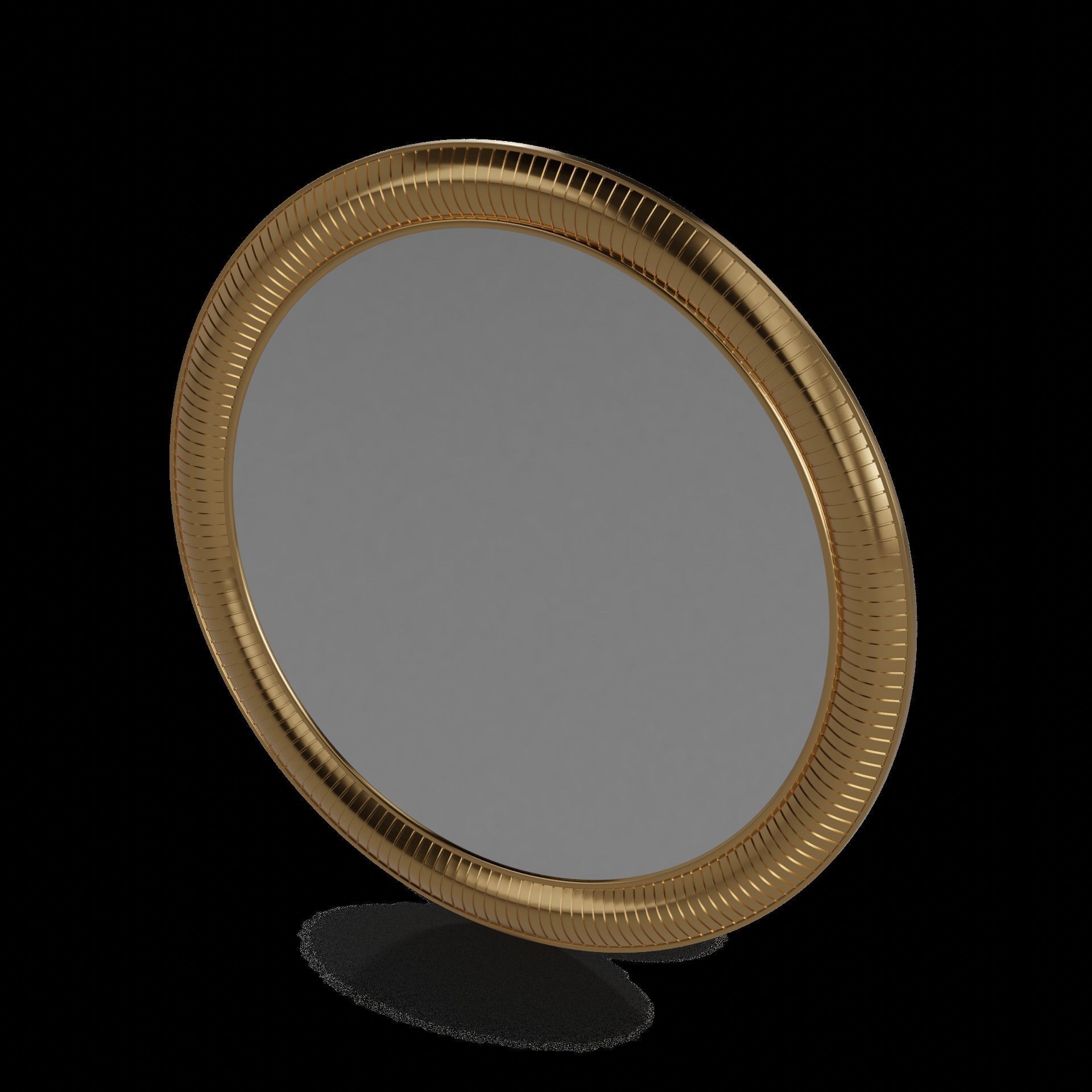 Home decorations Wall Mirror 3D model_1