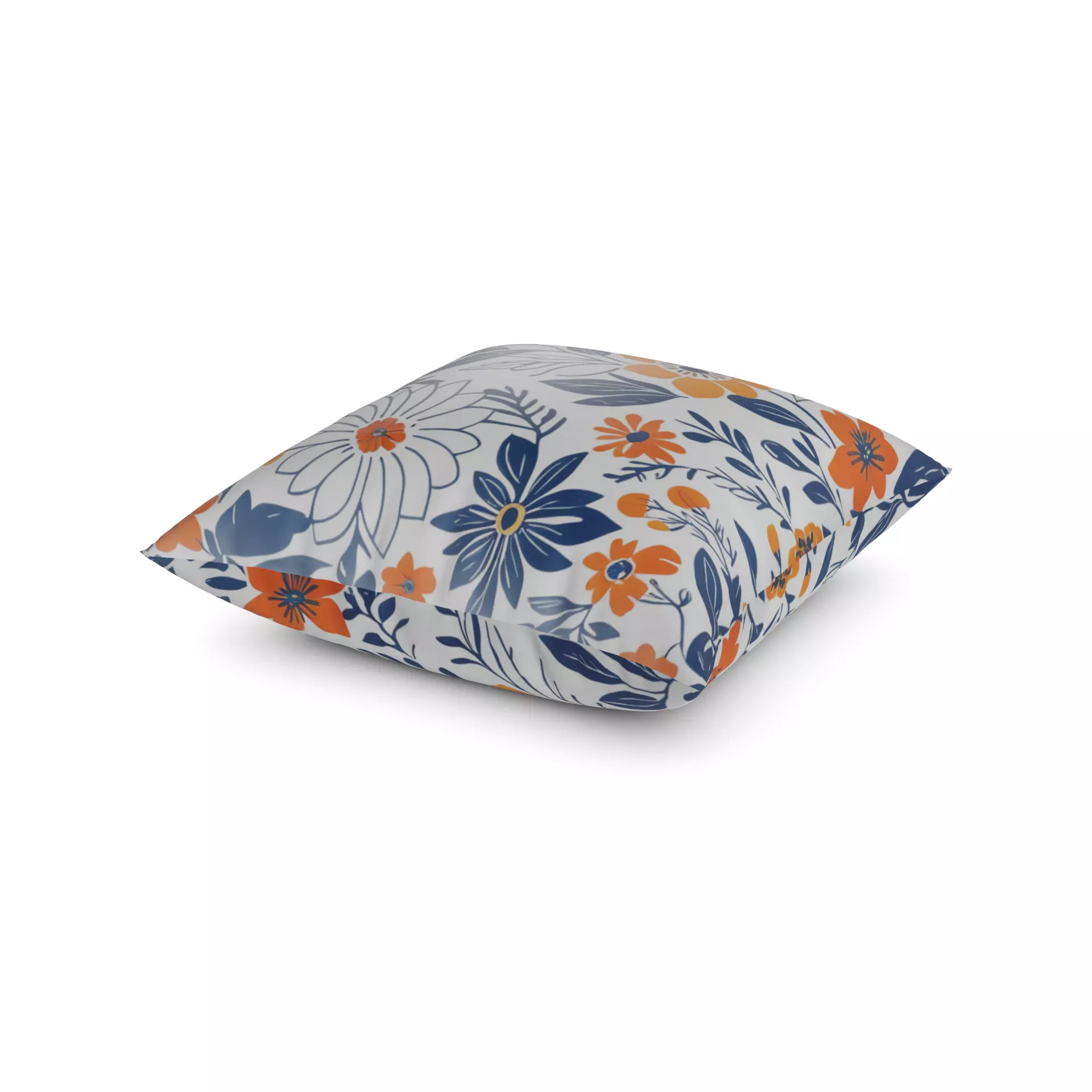 Home decorations Decorative Pillow Low-poly 3D model_0