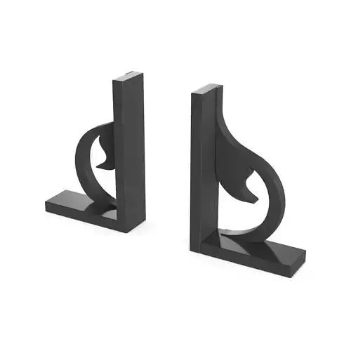 Home decorations Bookends Low-poly 3D model