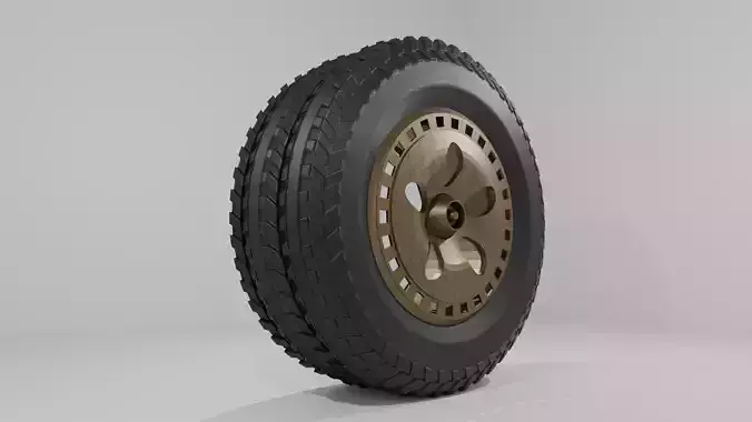 Offroad Vehicle Tire with Rim