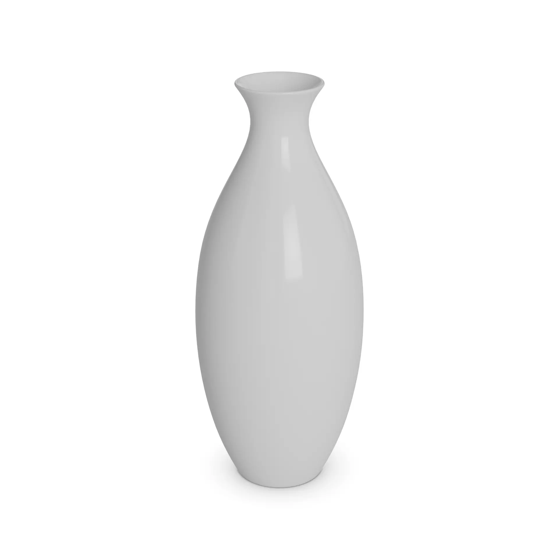 Home decorations Ceramic Vase Low-poly 3D model_0