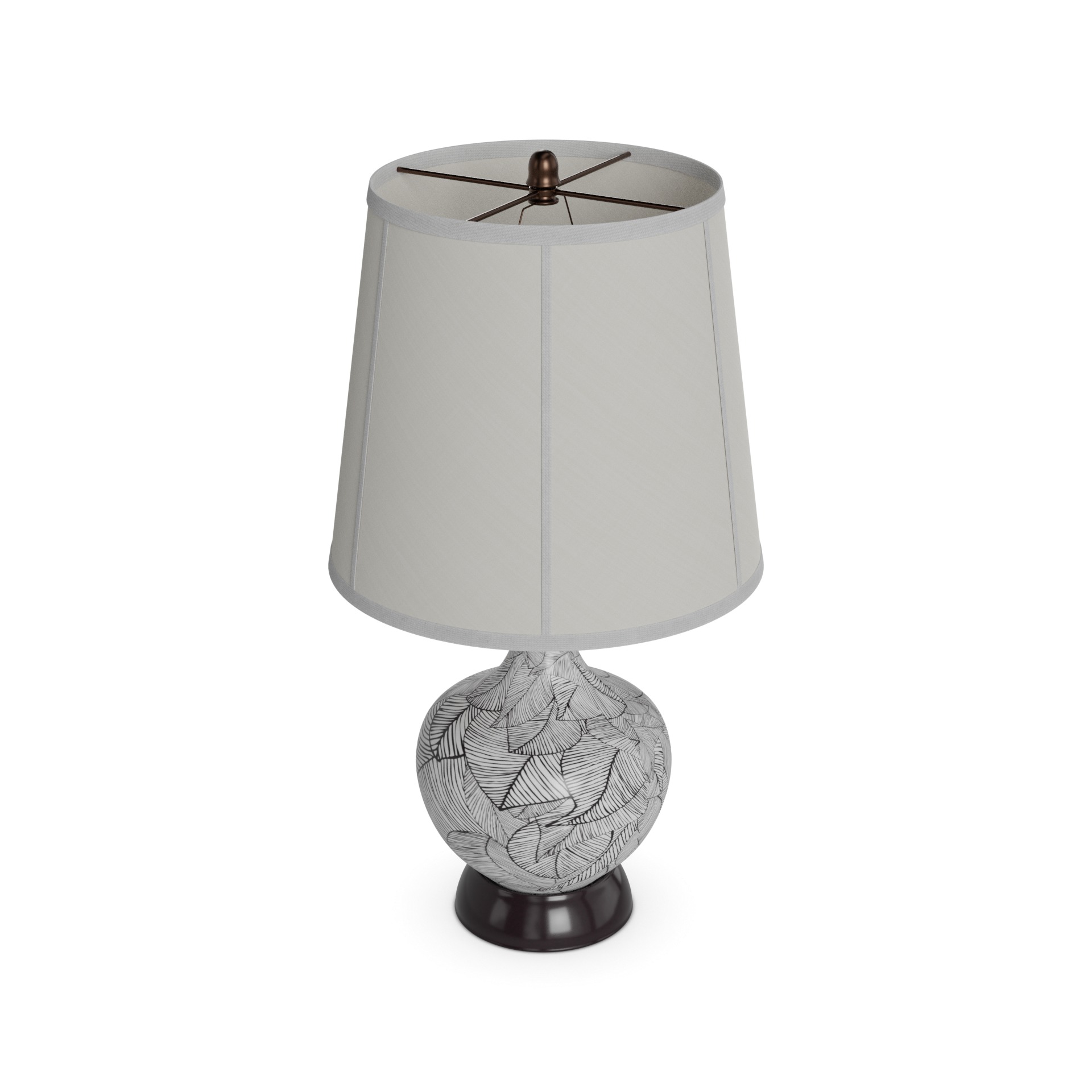 Table lamps 3D model_1