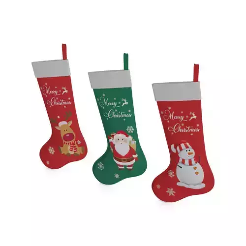 Gift Packaging Christmas Stocking Set