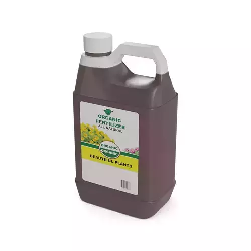 Soils and substrates Organic Fertilizer Low-poly 3D model