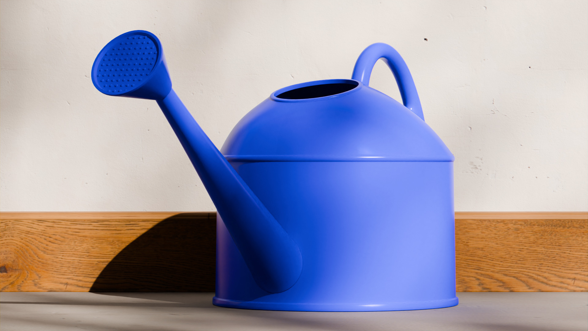 Gardening tools Watering Can Low-poly 3D model_4