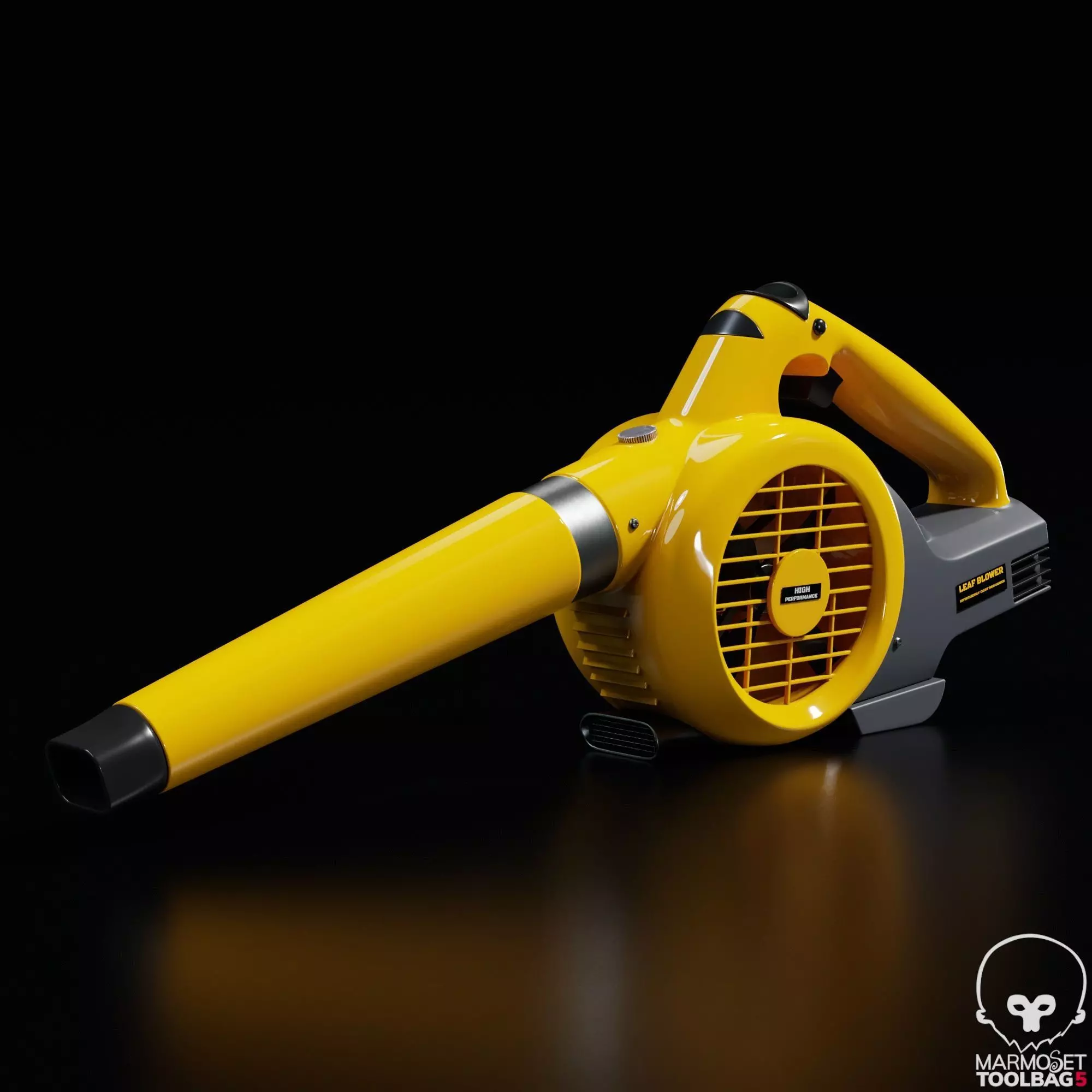 Gardening tools Leaf Blower 3D model_0