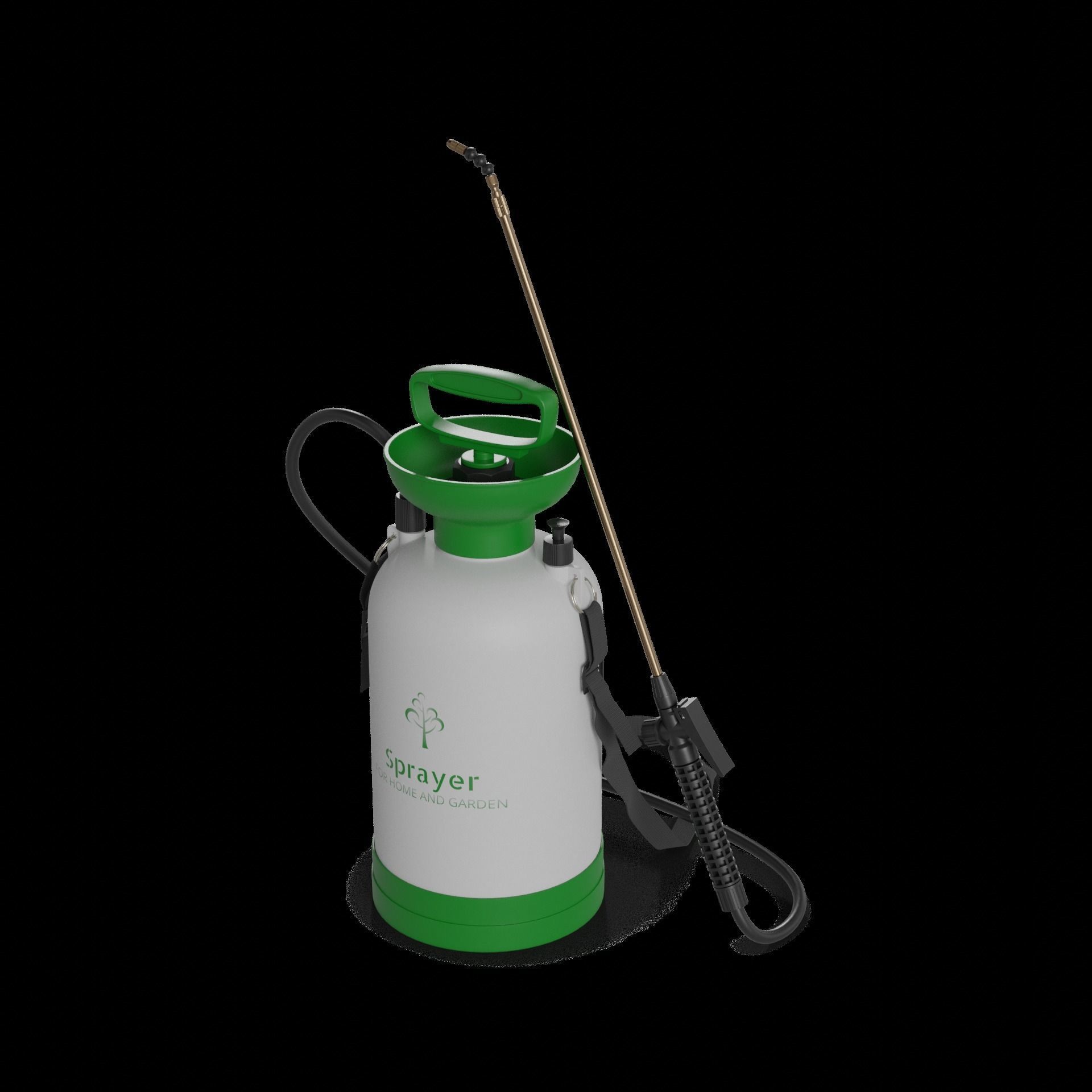 Gardening tools Garden Sprayer 3D model_1