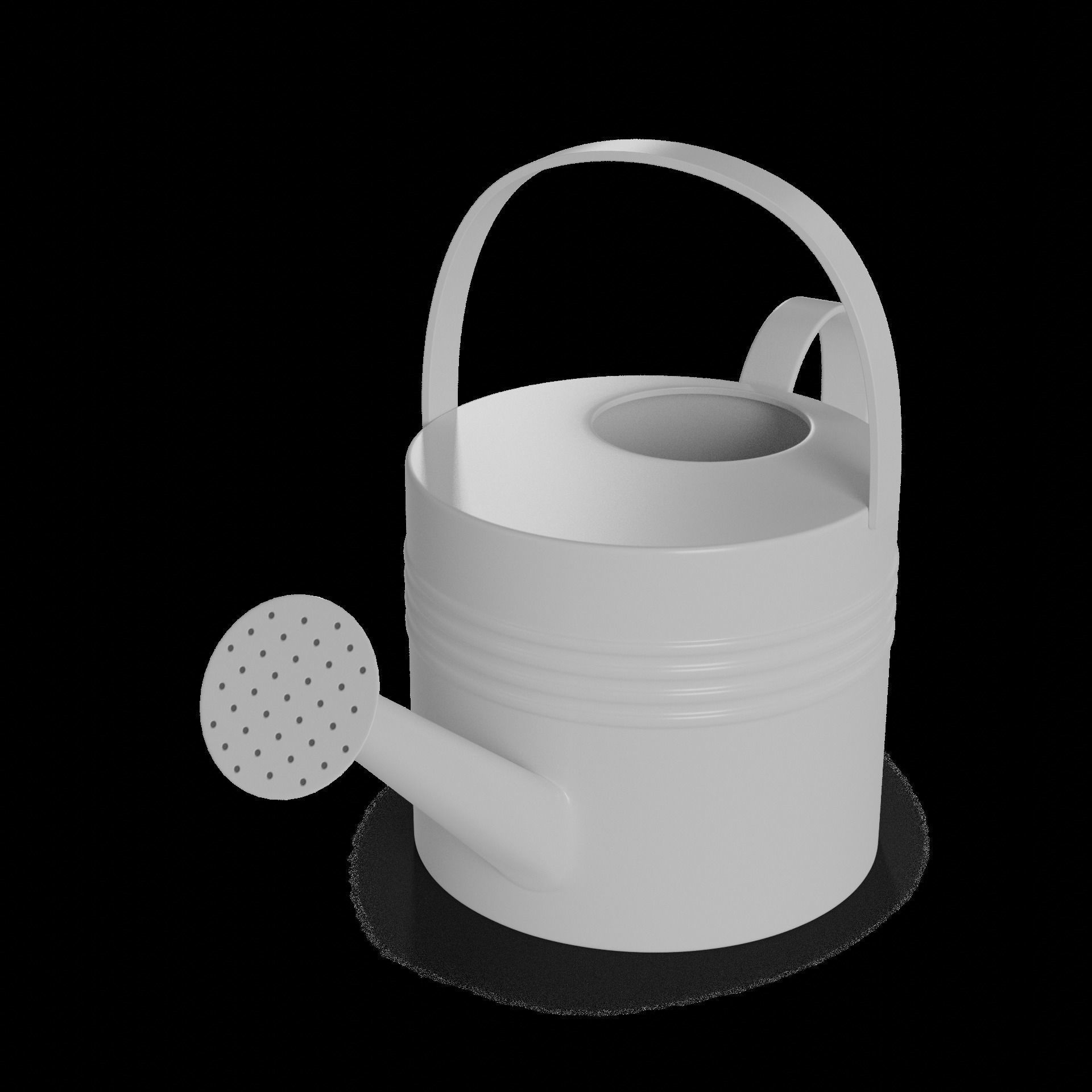 Gardening tools Watering Can 3D model_1