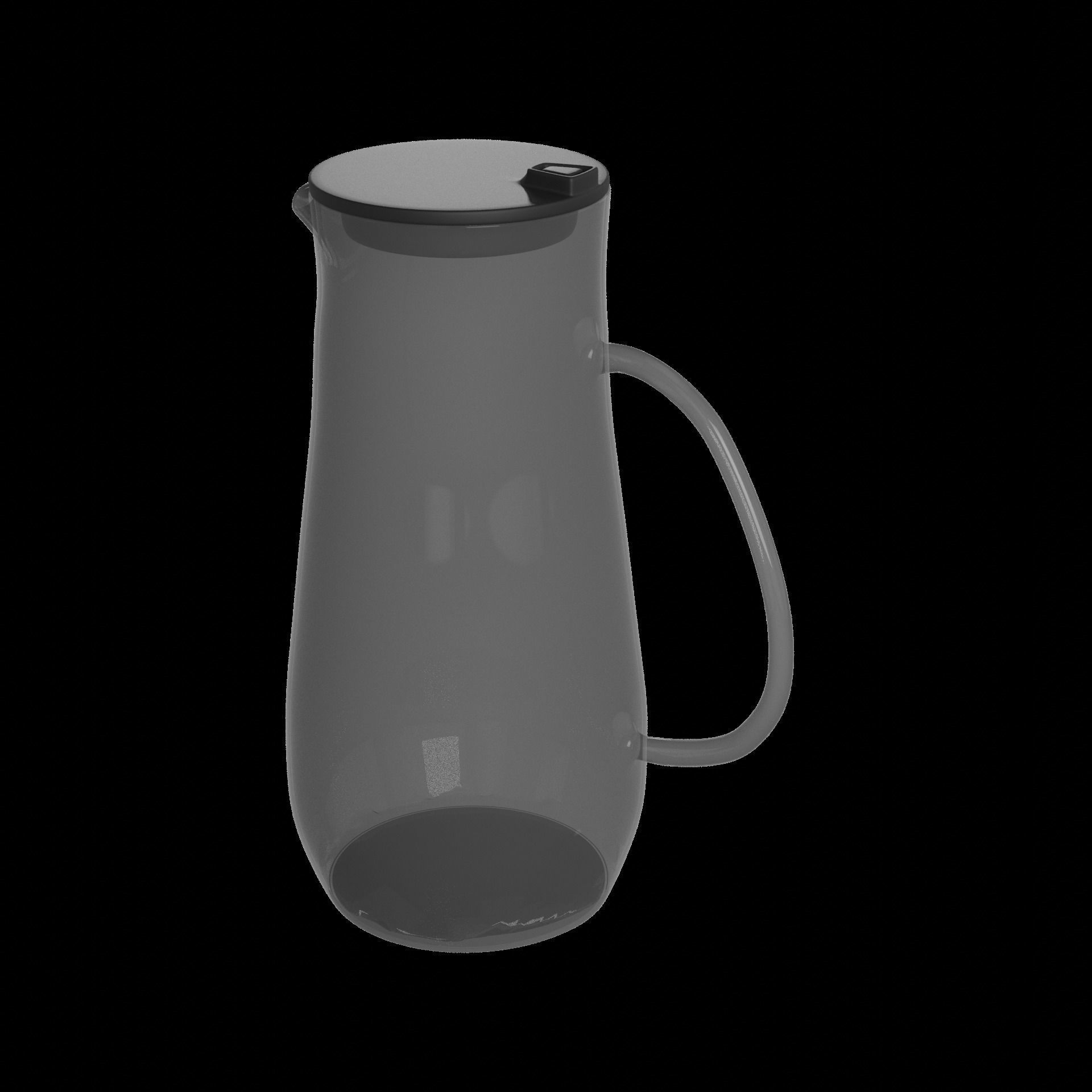 Bottles and thermos flasks Glass Water Pitcher 3D model_1
