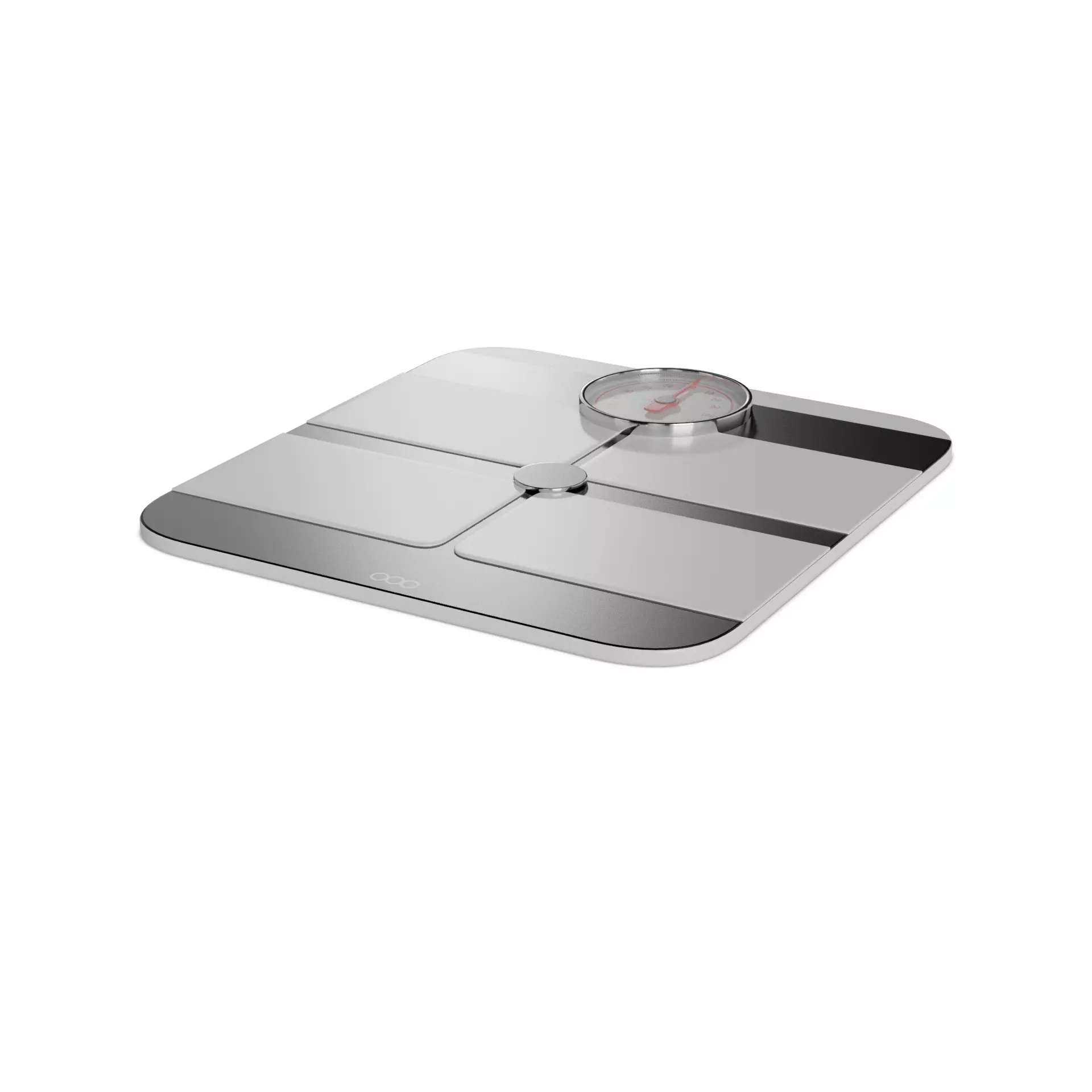 Bathroom accessories Bathroom Scale Low-poly 3D model_0