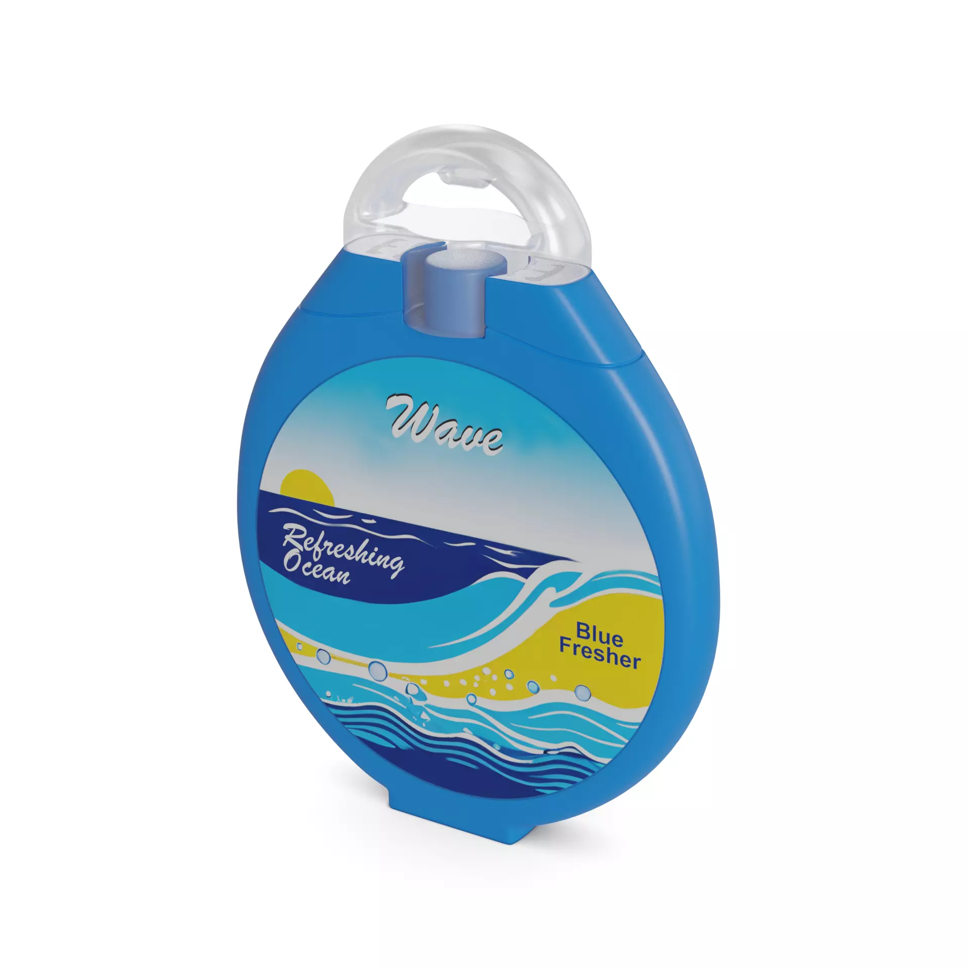 Car air fresheners Car Air Freshener Low-poly 3D model_0