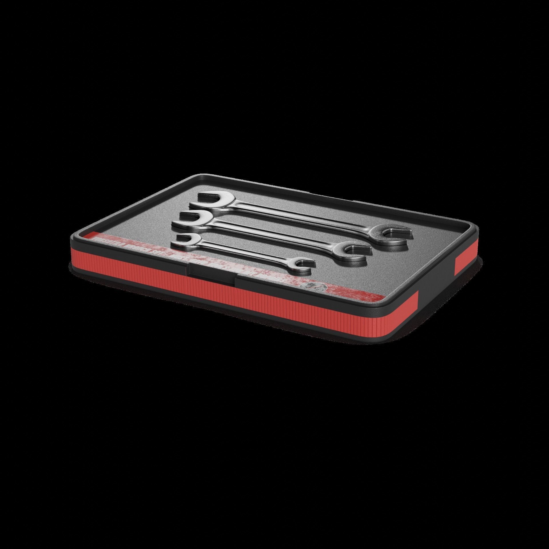 DIY essentials Wrench Set 3D model_1