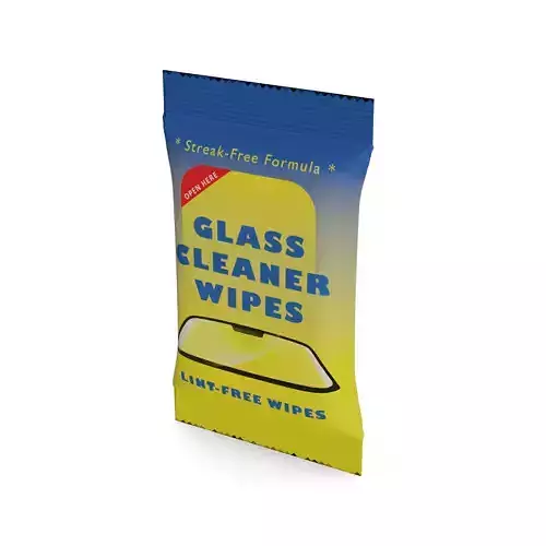 Car cleaning Glass Cleaner Wipes