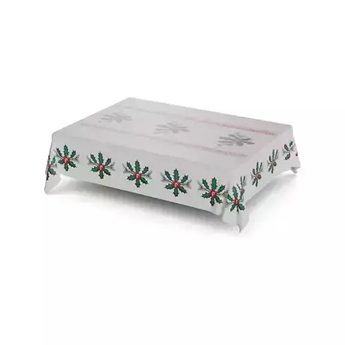 Christmas decorations Christmas Tablecloth 3D model