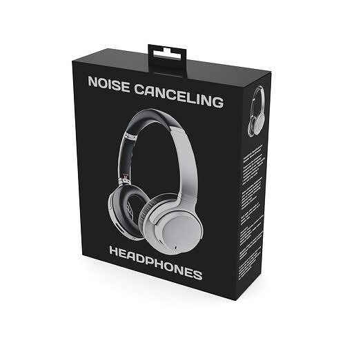 Electronic devices and accessories Noise-Canceling Headphones Low-poly 3D model