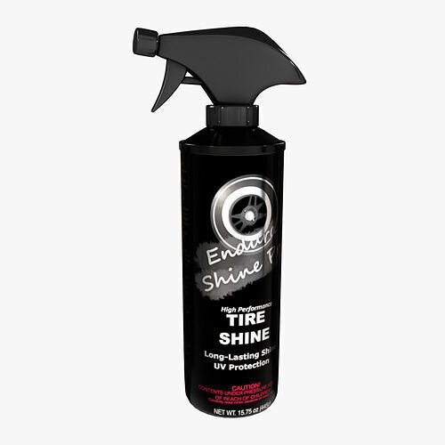 Car cleaning Tire Shine Spray Low-poly 3D model